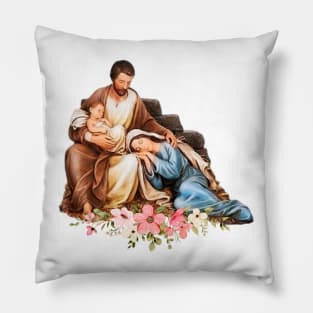 Holy Family Pillow