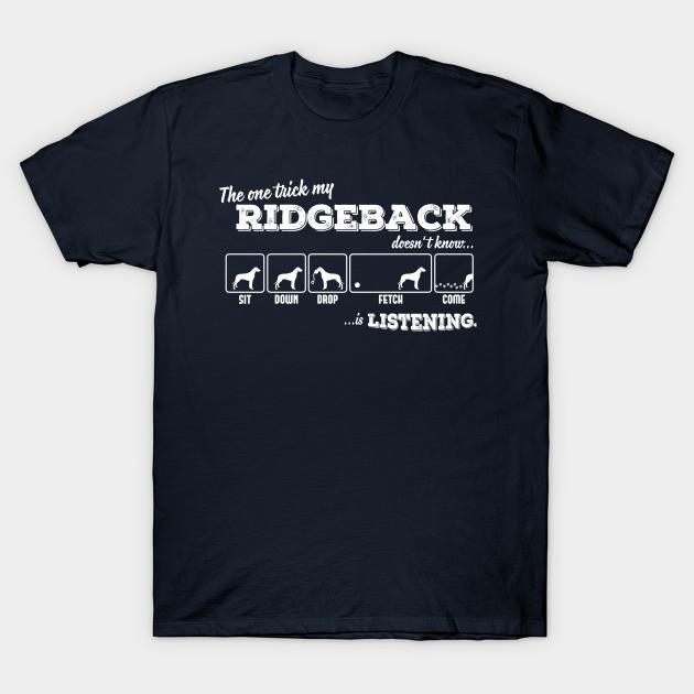 Discover Ridgeback - Ridgeback - T-Shirt