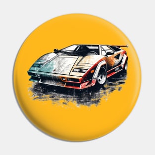 Lamborghini Countach Pin