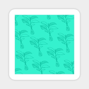 tropical plant hawaii aloha wear Magnet