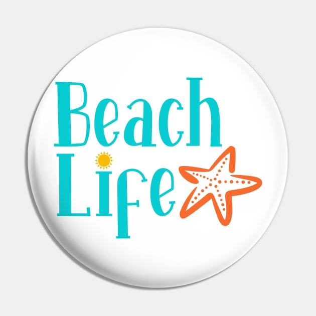 Beach Life Pin by Ombre Dreams