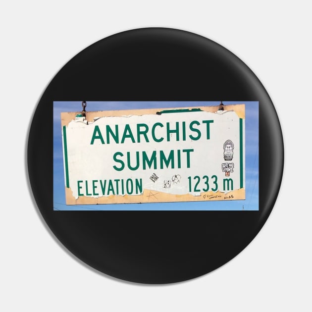 Anarchist Summit BC Canada Pin by Signe23