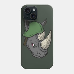 Rhino Warrior Phone Case