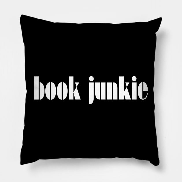 Book Junkie Pillow by radicalreads