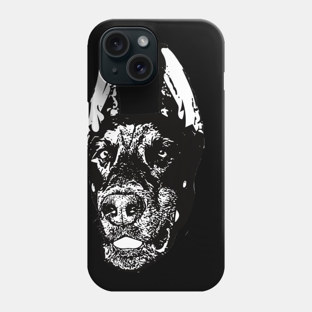 Doberman Pinscher - Dobermann Christmas Gifts Phone Case by DoggyStyles