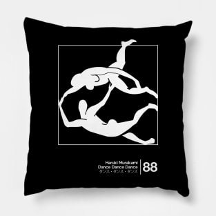 Dance Dance Dance / Minimalist Graphic Design Artwork Tribute Pillow