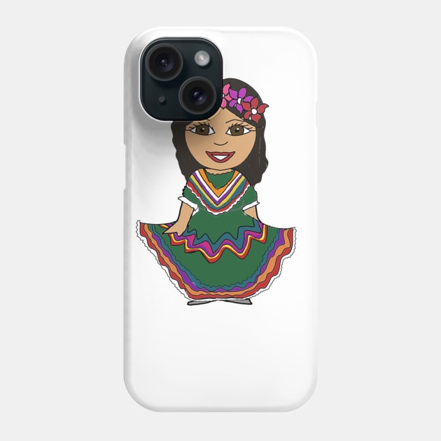 Mexicana Phone Case by ArtAnything