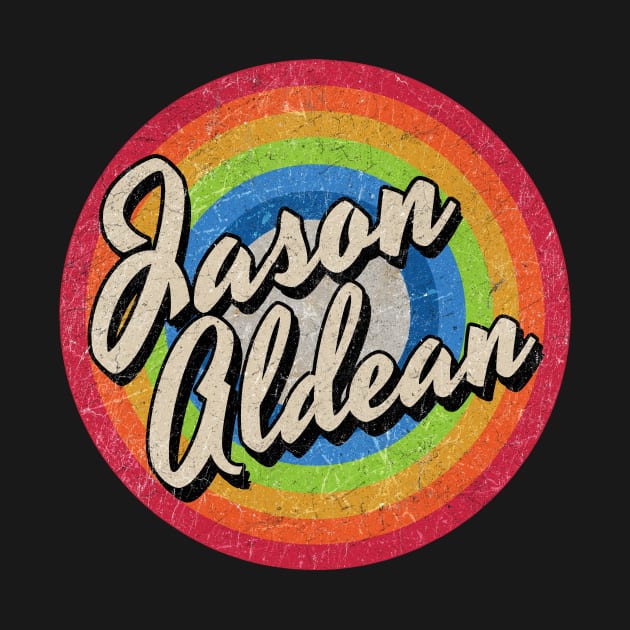 Vintage Style circle - jason Aldean by henryshifter