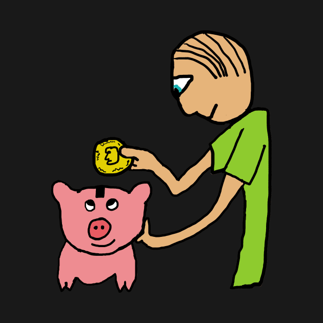 Piggy Bank by Mark Ewbie