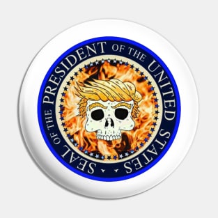 Fake Seal Of The USA Pin