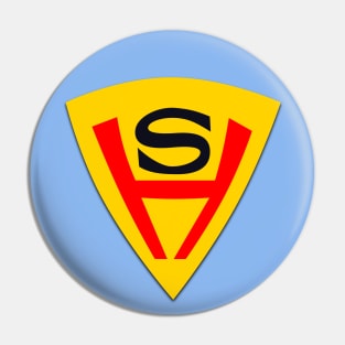 Channel 43 WUAB Superhost SUP Marty Sullivan Pin