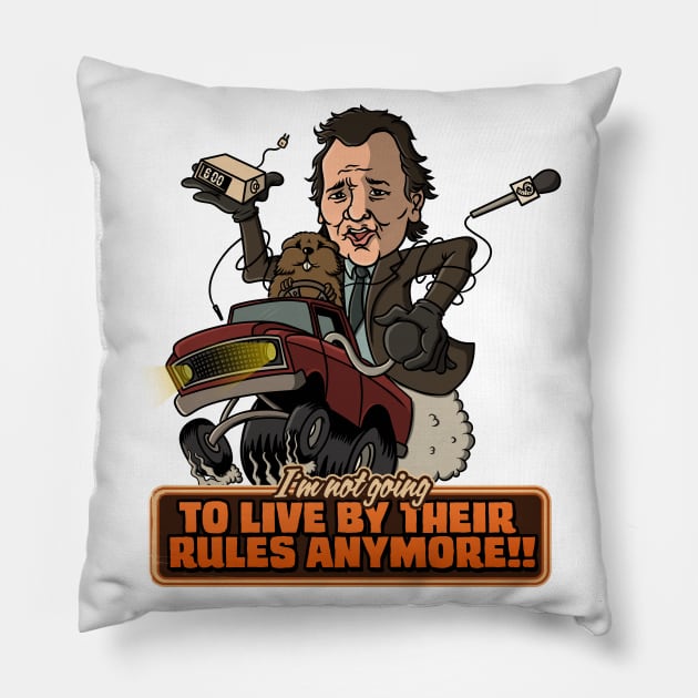 I'm not going to live by there rules anymore Pillow by kickpunch