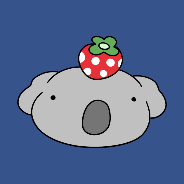 Strawberry Koala Face by saradaboru