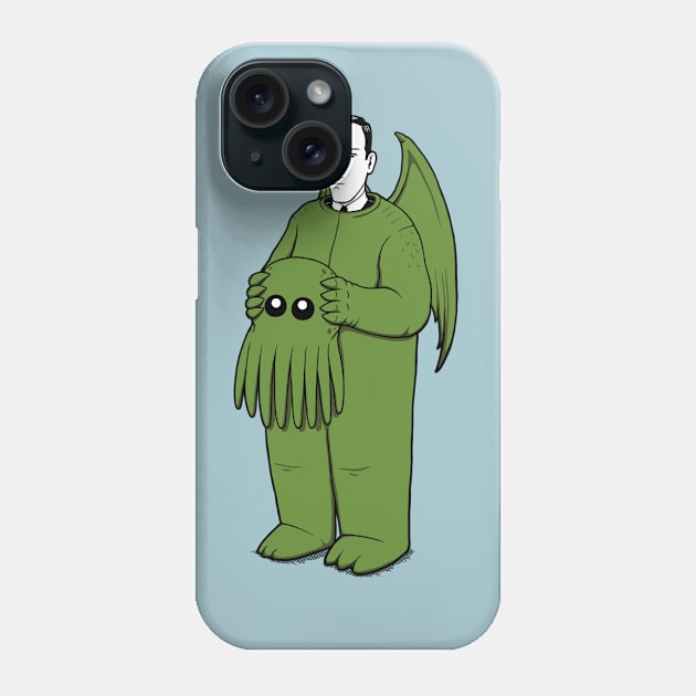 Cthulhu Mascot Phone Case by pigboom