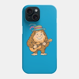 friendly musician bigfoot Phone Case