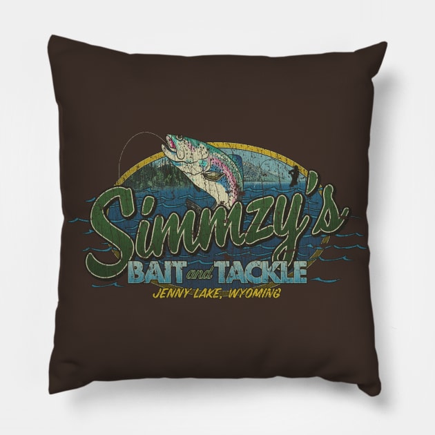 Simmzy's Bait and Tackle 2019 Pillow by JCD666