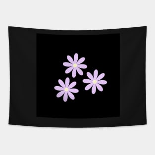 mauve floral Tapestry