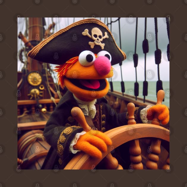 Puppet pirate by Dr Popet Lab