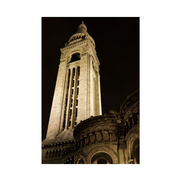 Sacre Coeur At Night - 2 © by PrinceJohn