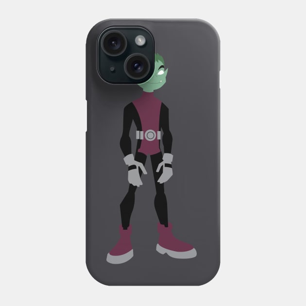 Teen Titans: Beast Boy Phone Case by ComicManiac