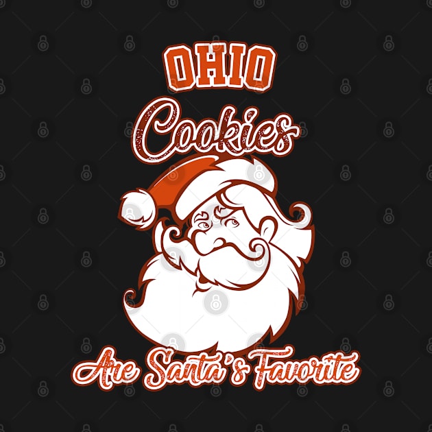 Ohio Cookies Are Santas Favorite by Graficof