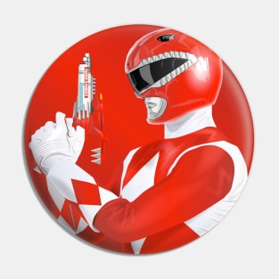 Red Sentai Power Pin