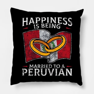 Happiness Is Being Married To A Peruvian Pillow