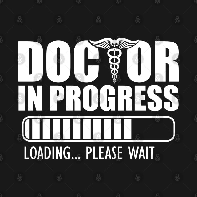 Doctor in progress loading w by KC Happy Shop