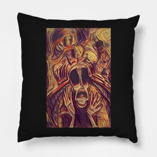 Screaming! Pillow