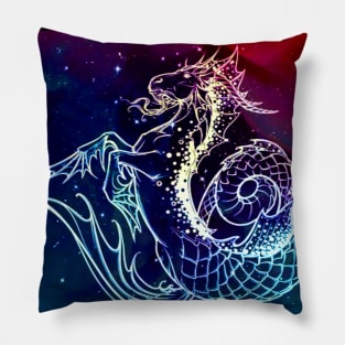 Galaxy Capricorn Pillow