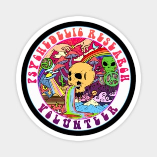 Psychedelic Research Volunteer Magnet