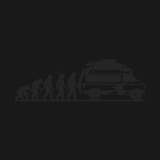 Tshirt Evolution Camper Gift T-Shirt