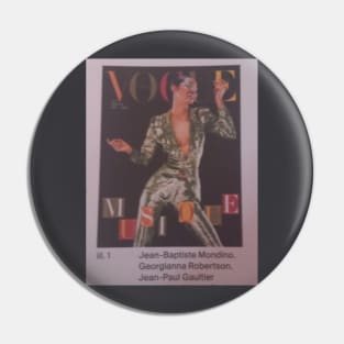 Josephine Baker Tribute Vogue Magazine Tee Pin