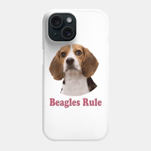 Beagles Rule Phone Case