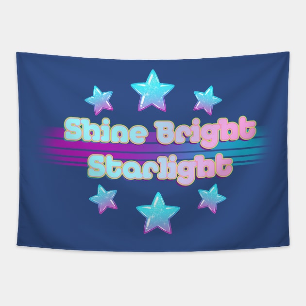 Shine Bright Starlight Tapestry by RileyOMalley