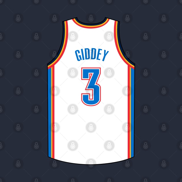 Josh Giddey Oklahoma City Jersey Qiangy by qiangdade