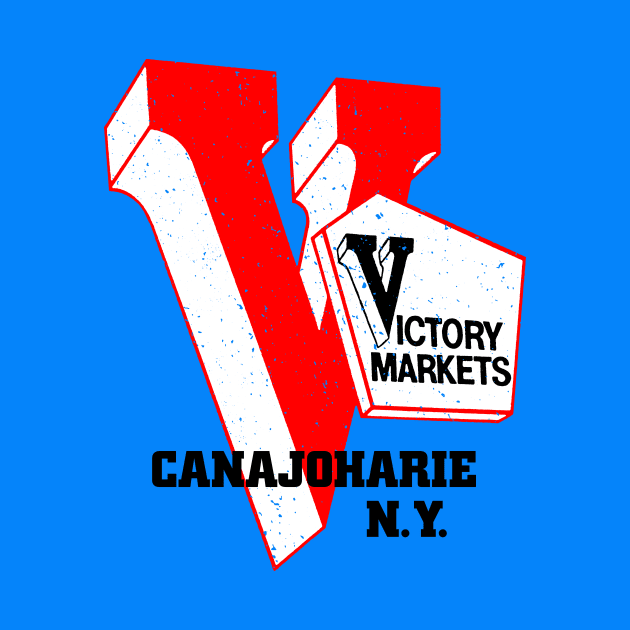 Victory Market Former Canajoharie NY Grocery Store Logo by MatchbookGraphics