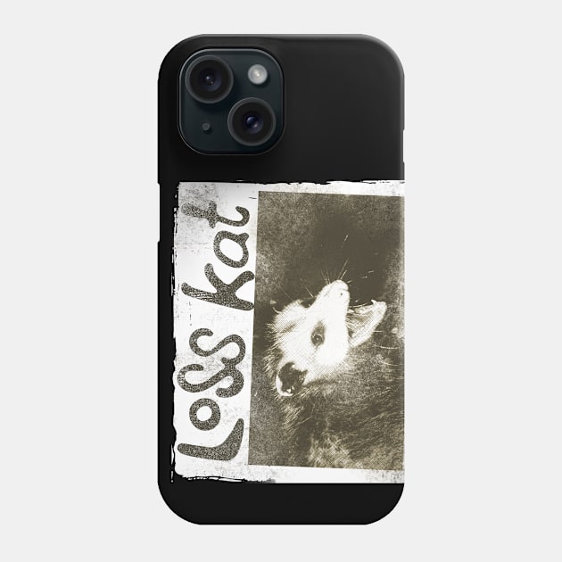 loss kat lost cat opposum funny Phone Case by KingShit