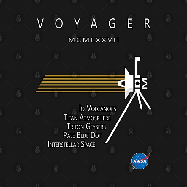 Voyager by TrashCanTees