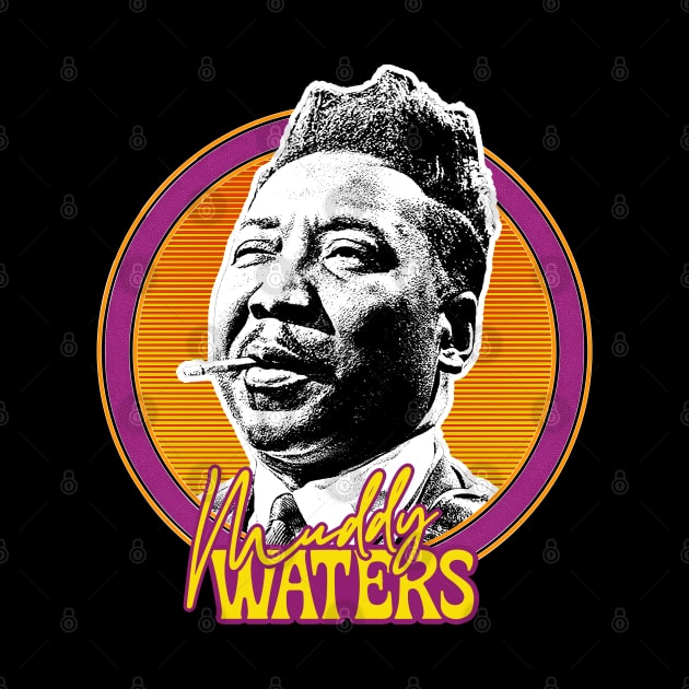 Muddy Waters /// Vintage Style Fan Art Design by DankFutura