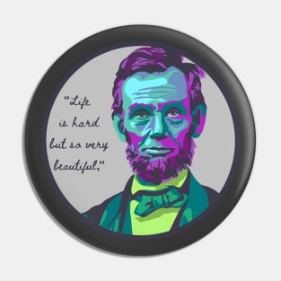 Abraham Lincoln Portrait Pin