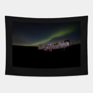 Iceland - DC3 and Aurora Tapestry