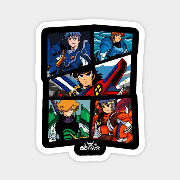 Ronin Warriors F/B Magnet by Jones Factory