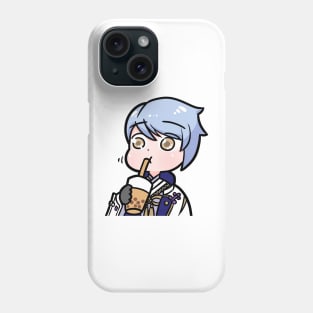 Genshin Impact Ayato boba chibi Phone Case