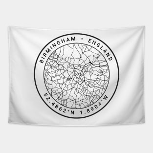 Birmingham Map Tapestry