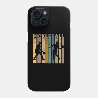 Pickleball Vintage Distressed Retro Players Phone Case