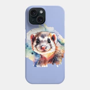 Cute ferret gift ideas, ferret tees Phone Case