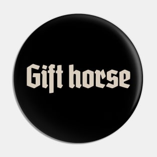 Gift Horse Pin