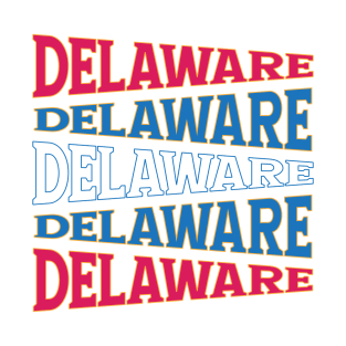 NATIONAL TEXT ART DELAWARE T-Shirt