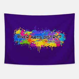 River Arts District - Asheville, NC - PurpleBG 17 Tapestry